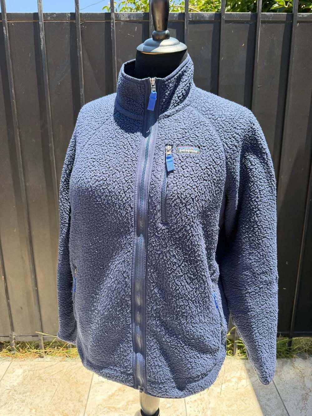 Patagonia Retro Deep Pile Mens Fleece Full Zip Jacket